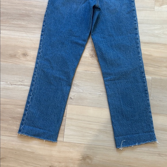 Abercrombie & Fitch The 90’s Straight Ultra High Rise 28 6L Long Curve Love - Picture 11 of 13